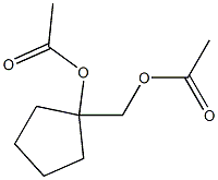 Cyclopentanemethanol, 1-hydroxy-, diacetate (6CI)