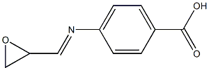Benzoic acid, p-[(2,3-epoxypropylidene)amino]- (6CI)