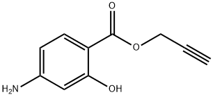 Salicylic acid, 4-amino-, 2-propynyl ester (6CI)