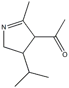 Ketone, 4-isopropyl-2-methyl-1-pyrrolin-3-yl methyl (6CI)