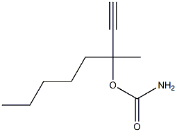 Carbamic acid, 1-methyl-1-pentyl-2-propynyl ester (6CI)