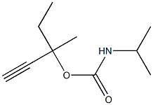 Carbamic acid, isopropyl-, 1-ethyl-1-methyl-2-propynyl ester (6CI)