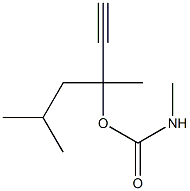 Carbamic acid, methyl-, 1-isobutyl-1-methyl-2-propynyl ester (6CI)