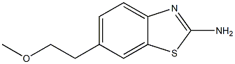 2-Benzothiazolamine,6-(2-methoxyethyl)-(9CI)