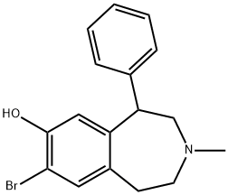 8-BROMO-2,3,4,5-TETRAHYDRO-3-METHYL-5-PHENYL-1H-3-BENZAZEPIN-7-OL HYDROBROMIDE
