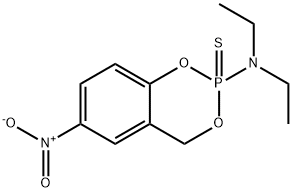 N,N-Diethyl-6-nitro-4H-1,3,2-benzodioxaphosphorin-2-amine 2-sulfide