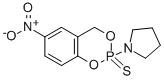 1-(6-Nitro-4H-1,3,2-benzodioxaphosphorin-2-yl)pyrrolidine p-sulfide