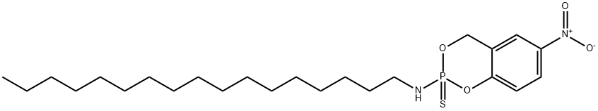 N-Heptadecyl-6-nitro-4H-1,3,2-benzodioxaphosphorin-2-amine 2-sulfide