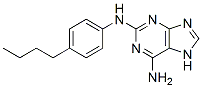 2-(4-n-butylanilino)adenine