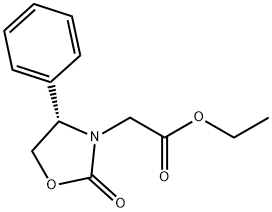 (S)-乙基 2-(2-氧亚基-4-苯基噁唑烷-3-基)醋酸盐