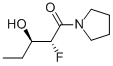 Pyrrolidine, 1-(2-fluoro-3-hydroxy-1-oxopentyl)-, (R*,R*)- (9CI)