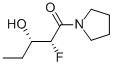 Pyrrolidine, 1-(2-fluoro-3-hydroxy-1-oxopentyl)-, (R*,S*)- (9CI)
