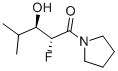 Pyrrolidine, 1-(2-fluoro-3-hydroxy-4-methyl-1-oxopentyl)-, (R*,R*)- (9CI)