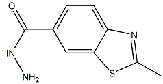 6-Benzothiazolecarboxylicacid,2-methyl-,hydrazide(6CI)