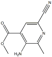 Isonicotinic acid, 3-amino-6-cyano-2-methyl-, methyl ester (6CI)