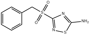 3-(benzylsulfonyl)-1,2,4-thiadiazol-5-amine