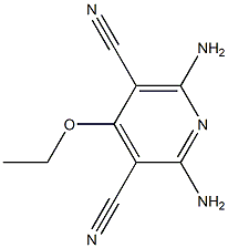 3,5-Pyridinedicarbonitrile,2,6-diamino-4-ethoxy-(6CI)