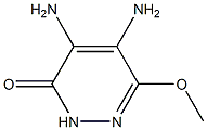 3(2H)-Pyridazinone,  4,5-di-amino-6-methoxy-  (6CI)