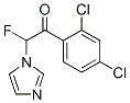 Ethanone,  1-(2,4-dichlorophenyl)-2-fluoro-2-(1H-imidazol-1-yl)-