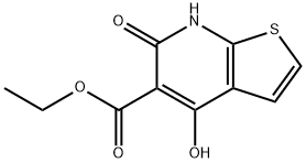 4-羟基-6-氧代-6,7-二氢噻吩并[2,3-B]吡啶-5-羧酸乙酯