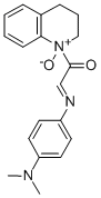 QUINOLINE, 1-[[[4-(DIMETHYLAMINO)PHENYL]IMINO]ACETYL]-1,2,3,4-TETRAHYDRO-, N-OXIDE