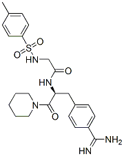 N(alpha)-tosylglycyl-4-amidinophenylalanine piperidide