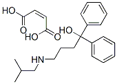 4-isobutylamino-1,1-diphenyl-1-butanol maleate