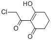 2-Cyclohexen-1-one, 2-(chloroacetyl)-3-hydroxy- (9CI)