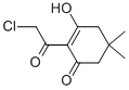 2-Cyclohexen-1-one, 2-(chloroacetyl)-3-hydroxy-5,5-dimethyl- (9CI)