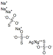 disilver tetrasodium tris(thiosulphate)