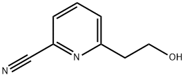 Picolinonitrile, 6-(2-hydroxyethyl)- (6CI)