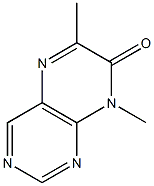 7(8H)-Pteridinone,6,8-dimethyl-(6CI)