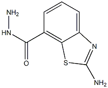 7-Benzothiazolecarboxylicacid,2-amino-,hydrazide(6CI)