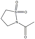 Isothiazolidine, 2-acetyl-, 1,1-dioxide (6CI)