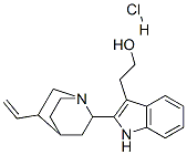 [1S-(1alpha,2alpha,4alpha,5beta)]-2-(5-vinyl-1-azabicyclo[2.2.2]oct-2-yl)-1H-indole-3-ethanol monohydrochloride