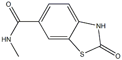 6-Benzothiazolecarboxamide,2,3-dihydro-N-methyl-2-oxo-(9CI)