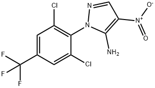 2-[2,6-dichloro-4-(trifluoromethyl)phenyl]-4-nitro-pyrazol-3-amine