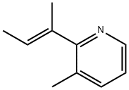 Pyridine, 3-methyl-2-(1-methyl-1-propenyl)-, (E)- (9CI)