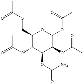 1,2,4,6-Tetra-O-acetyl-3-O-carbamoyl-D-mannopyranose
