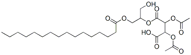 [1-(hydroxymethyl)-2-[(1-oxohexadecyl)oxy]ethyl] hydrogen 2,3-diacetoxysuccinate