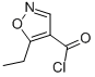 4-Isoxazolecarbonyl chloride, 5-ethyl- (9CI)