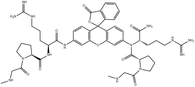 rhodamine 110, (Sar-Pro-Arg)(2)-