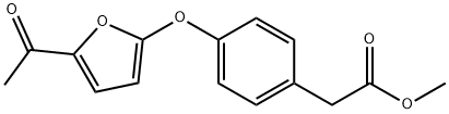 methyl 2-[4-[(5-acetyl-2-furyl)oxy]phenyl]acetate