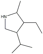 Pyrrolidine, 3-ethyl-4-isopropyl-2-methyl- (6CI)