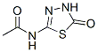 Acetamide,  N-(4,5-dihydro-5-oxo-1,3,4-thiadiazol-2-yl)-