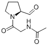 (S)-N-(2-(2-Formyl-1-pyrrolidinyl)-2-oxoethyl)acetamide