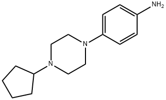 4-(4-Cyclopentylpiperazin-1-yl)aniline