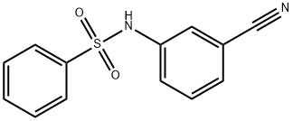 N-(3-cyanophenyl)benzenesulfonamide