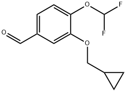4-(二氟甲氧基)-3-(环丙基甲氧基)苯甲醛