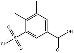 3-(氯磺酰基)-4,5-二甲基苯甲酸